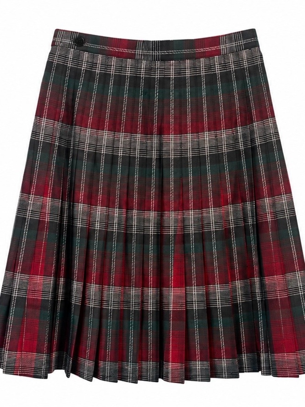 Pendleton Black & Red Plaid Midi Skirt - Picture 7 of 15